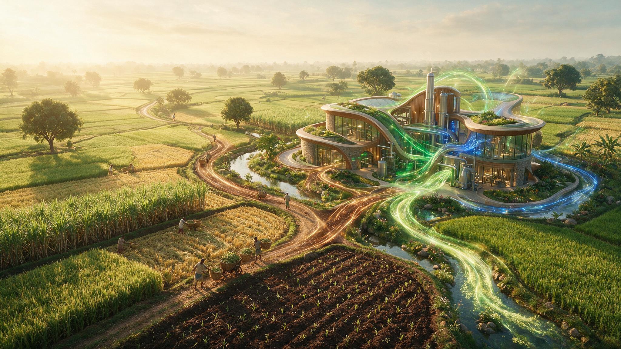 Regenerating farmland in the circular energy loop